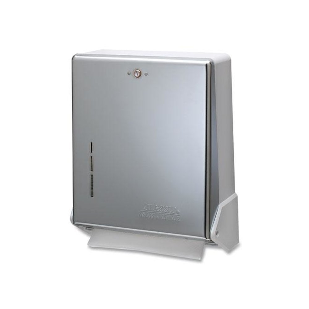 True Fold C-Fold/Multifold Paper Towel Dispenser, 11.63 x 5 x 14.5, Chrome. Picture 5