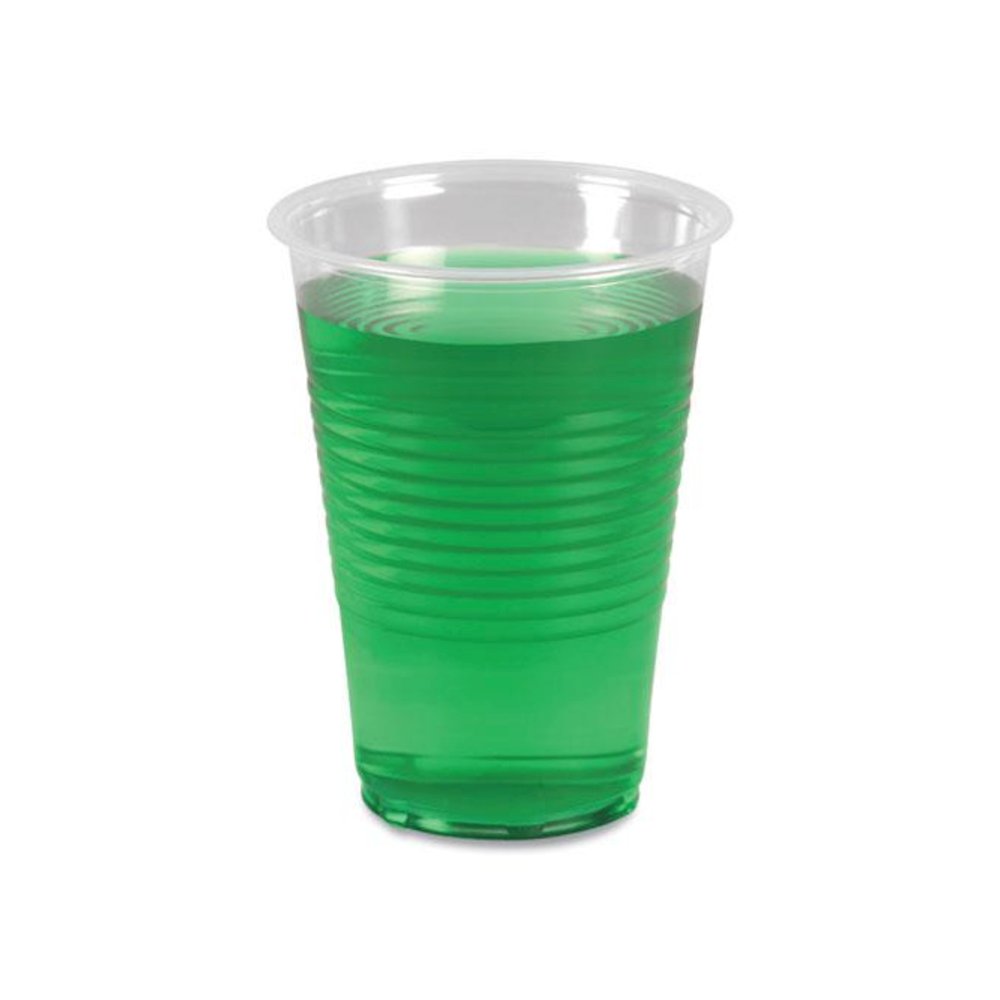 Translucent Plastic Cold Cups, 14 oz, 50/Sleeve, 20 Sleeves/Carton. Picture 1