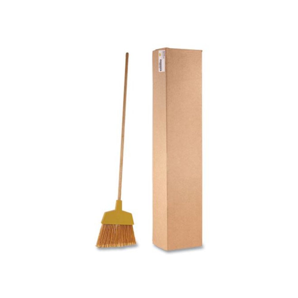 Angler Broom, 53" Length, Yellow, 12/Carton. Picture 6