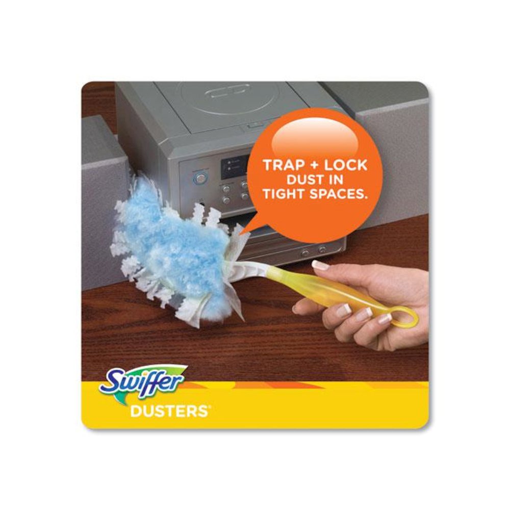 Dusters Refill, Dust Lock Fiber, Unscented, Light Blue, 10/Box. Picture 3