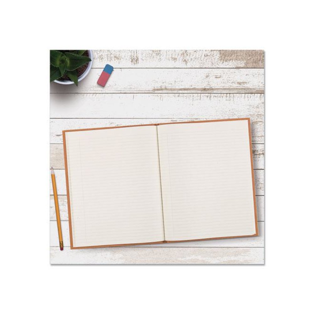 Da Vinci Notebook, 1-Subject, Medium/College Rule, Tan Cover, (75) 11 x 8.5 Sheets. Picture 4
