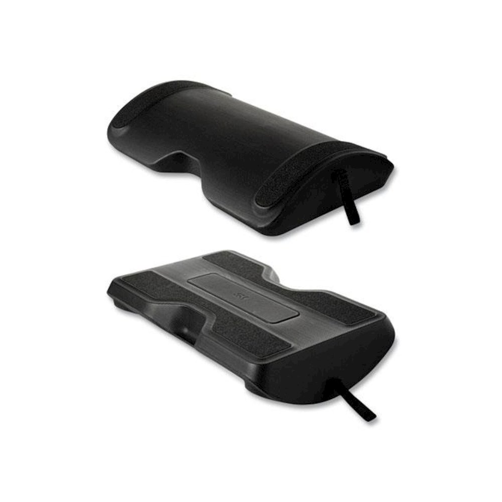 Foot Rest for Standing Desks, 19.98w x 11.97d x 4.2h, Black. Picture 1