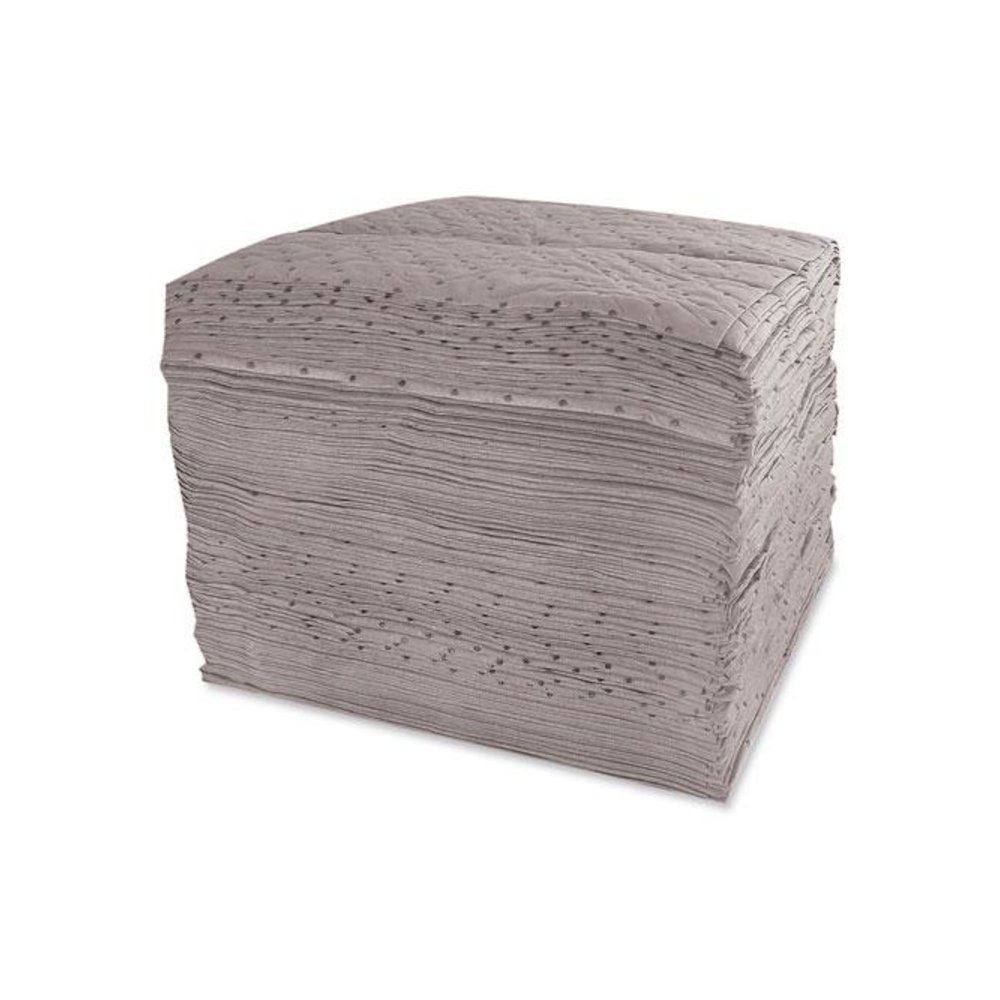 TASKBrand All Sorb Industrial Sorbent Pad, 0.11 gal, 15 x 18, 200/Carton. Picture 1
