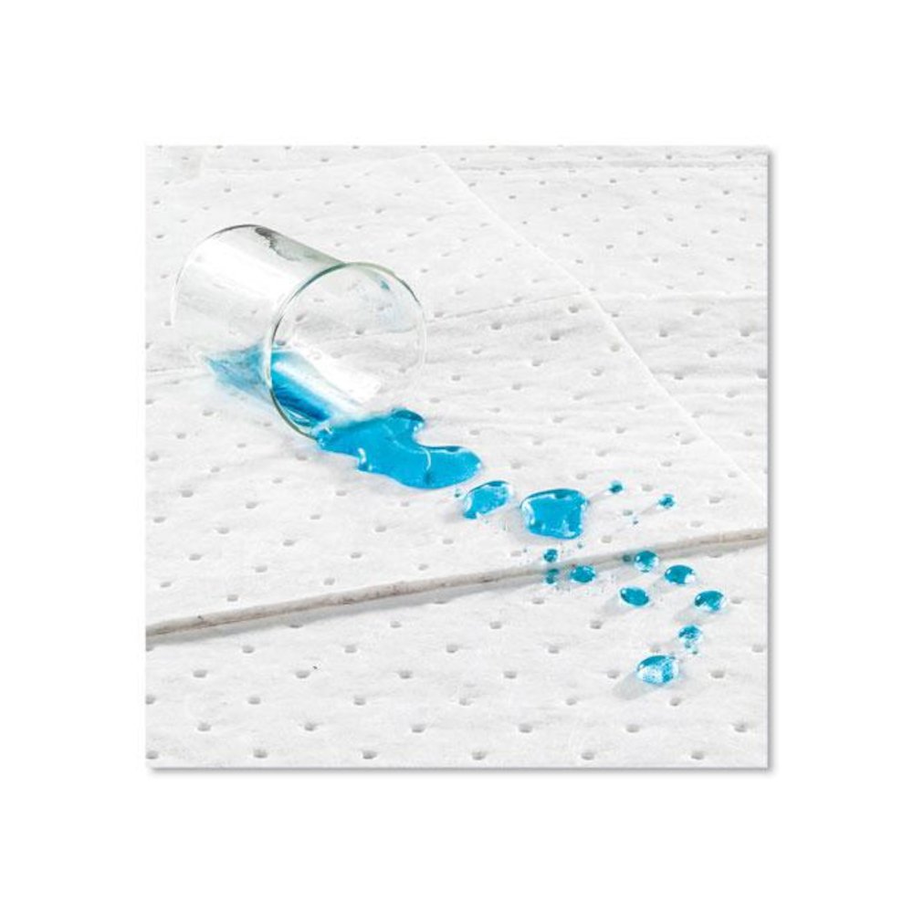 TASKBrand Industrial Oil Only Sorbent Pad, 0.14 gal, 15 x 18, 200/Carton. Picture 4