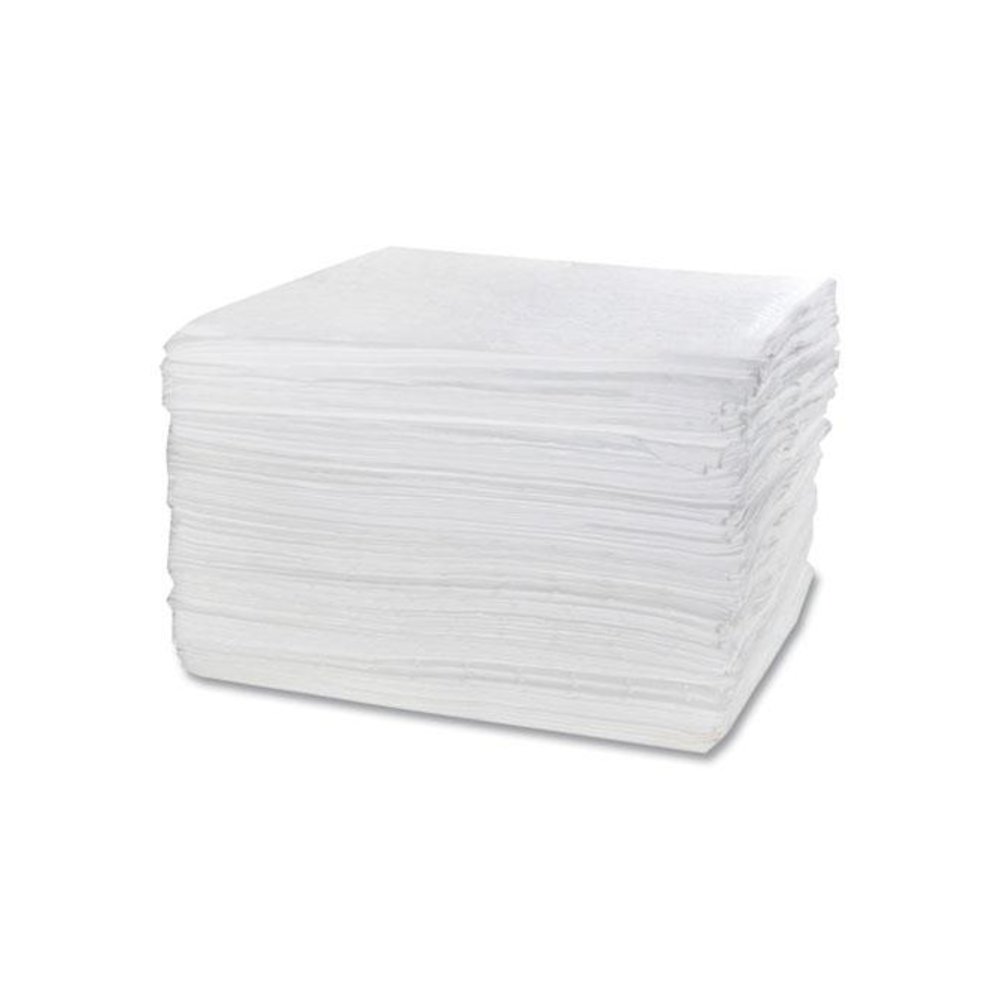 TASKBrand Industrial Oil Only Sorbent Pad, 0.14 gal, 15 x 18, 200/Carton. Picture 2