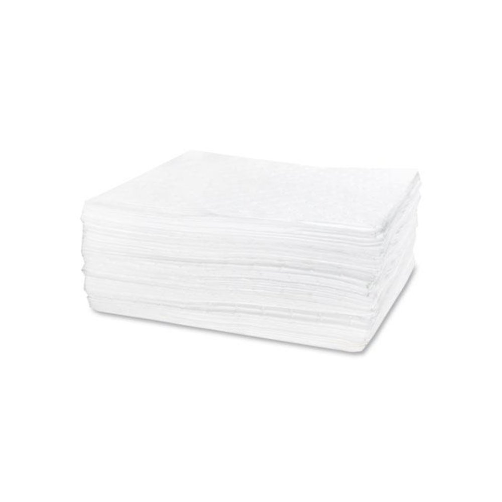 TASKBrand Industrial Oil Only Sorbent Pad, 0.21 gal, 15 x 18, 100/Carton. Picture 2