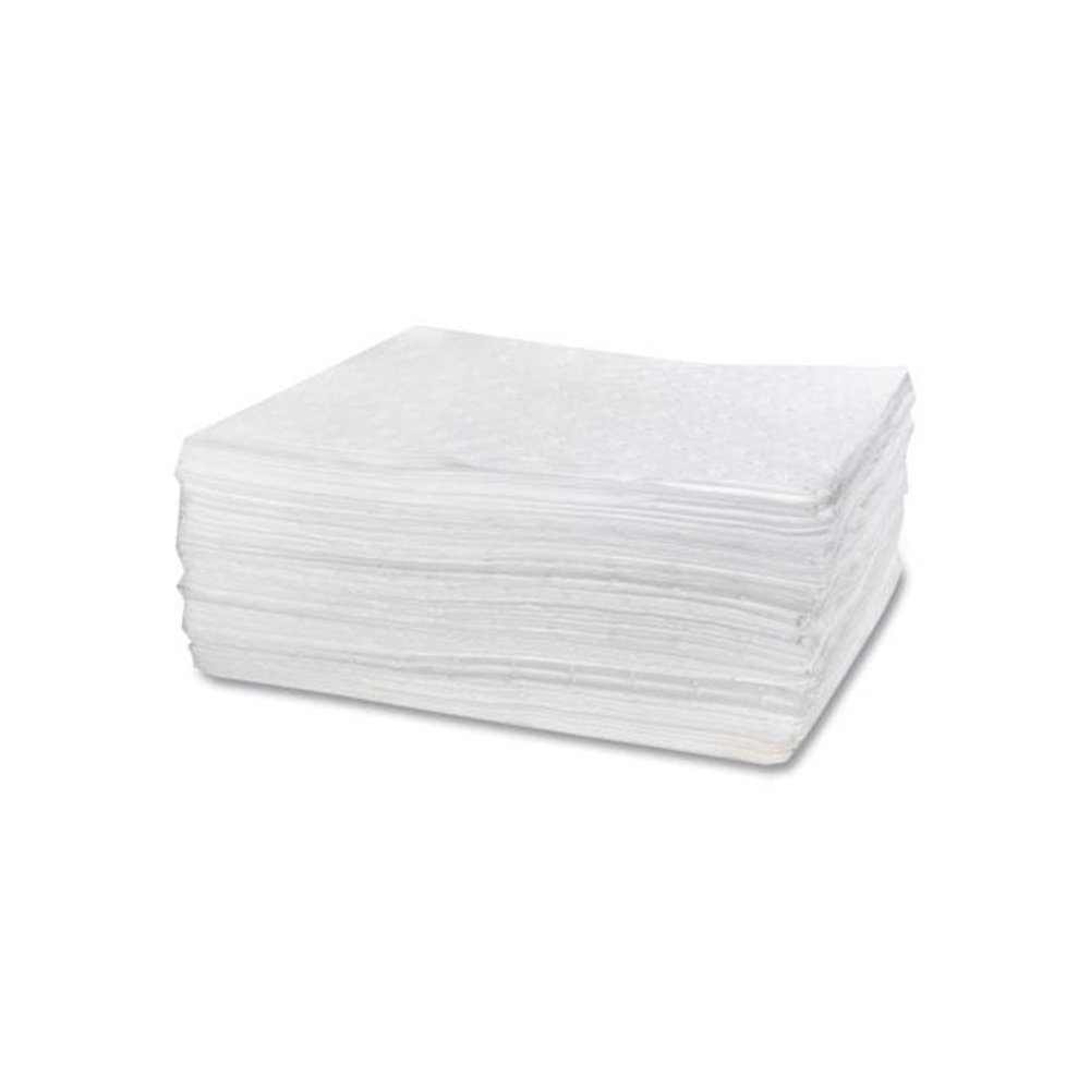 TASKBrand Industrial Oil Only Sorbent Pad, 0.17 gal, 15 x 18, 100/Carton. Picture 2