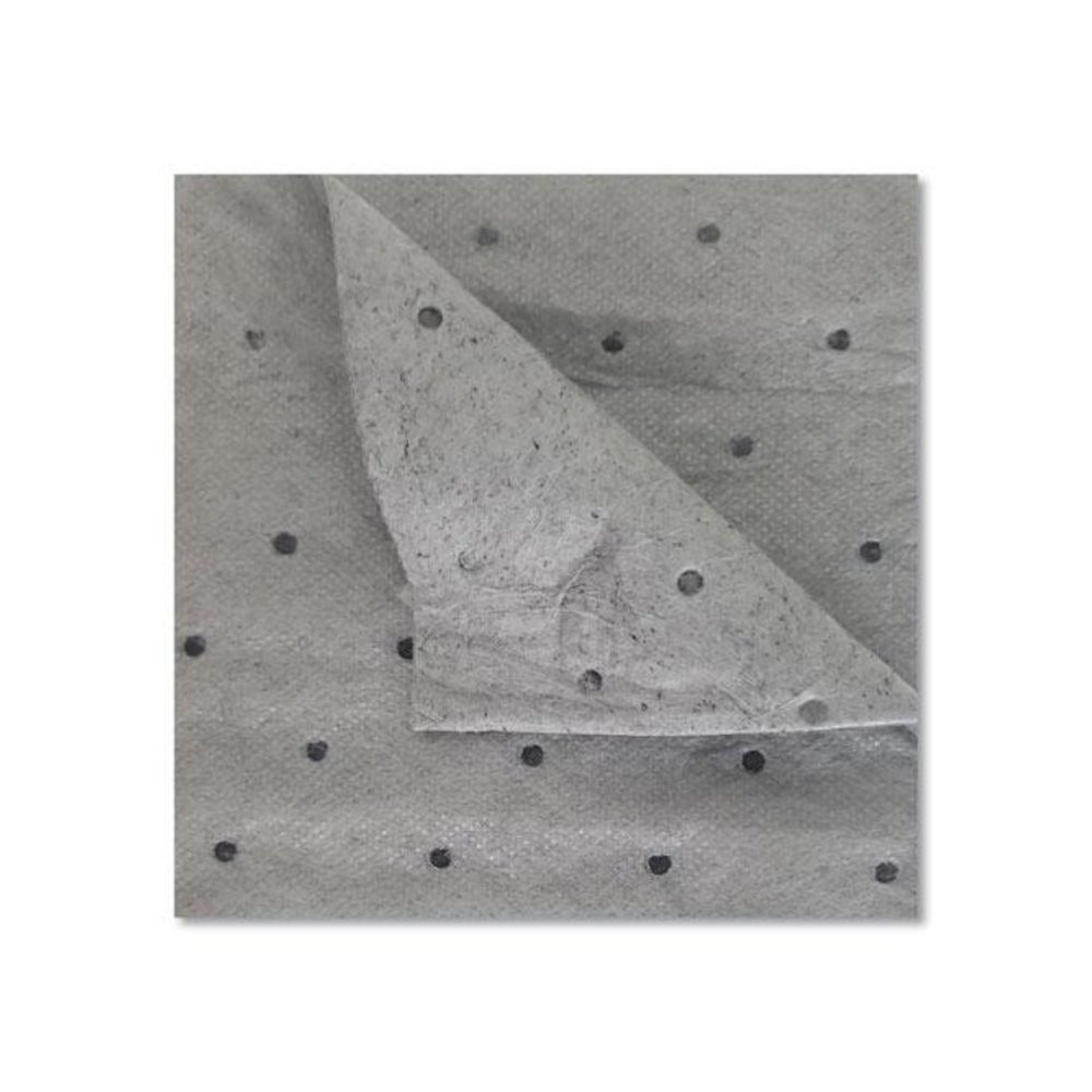 TASKBrand All Sorb Industrial Sorbent Pad, 0.11 gal, 15 x 18, 200/Carton. Picture 4