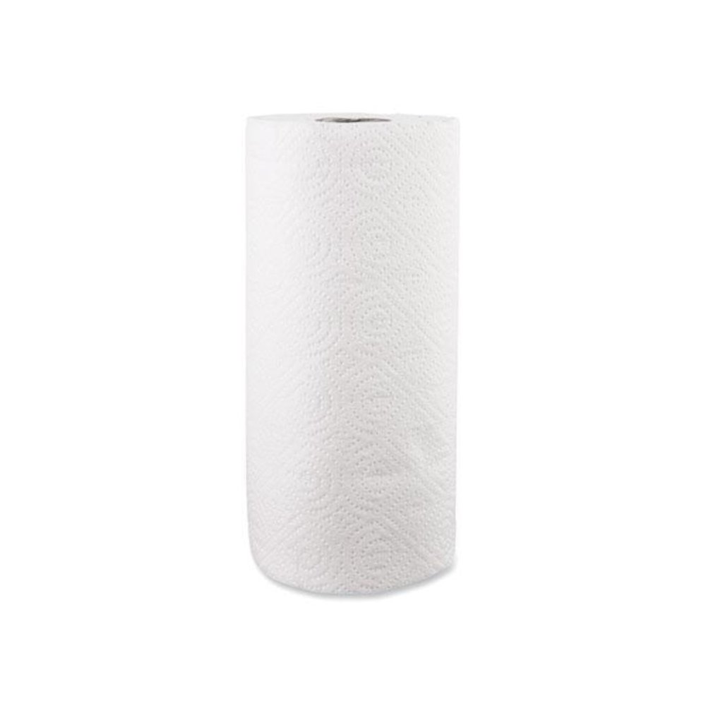 Kitchen Roll Towels, 2-Ply, 11 x 8.8, White, 100/Roll, 30 Rolls/Carton. Picture 2