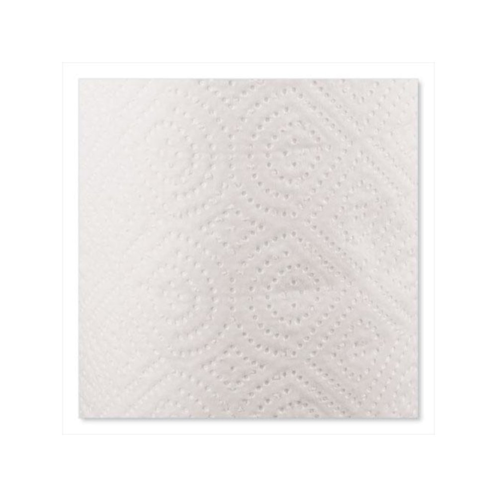 Kitchen Roll Towels, 2-Ply, 11 x 8.5, White, 85/Roll, 30 Rolls/Carton. Picture 6