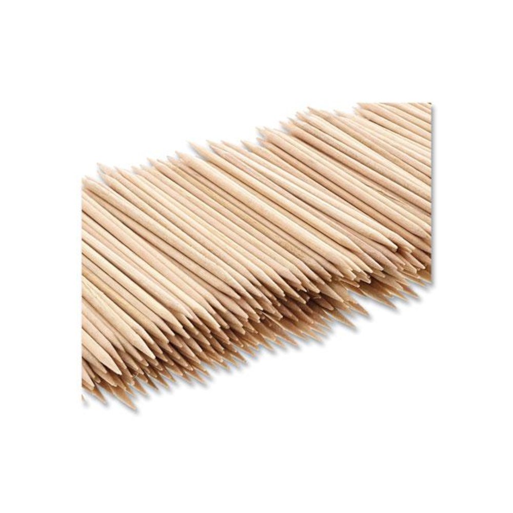 Round Wood Toothpicks, 2.5", Natural, 800/Box, 24 Boxes/Case, 5 Cases/Carton. Picture 4