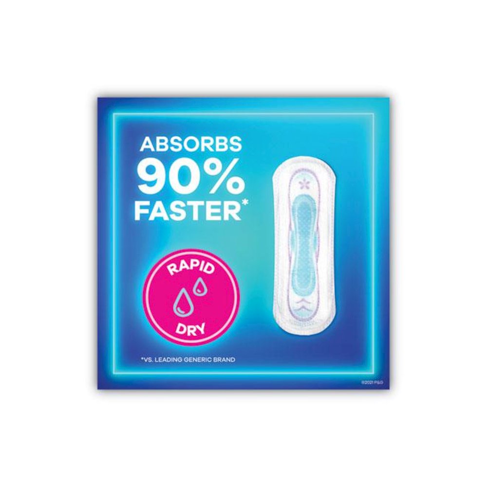 Ultra Thin Pads, Size 2, Super Long, Super Absorbency, 40/Pack. Picture 2