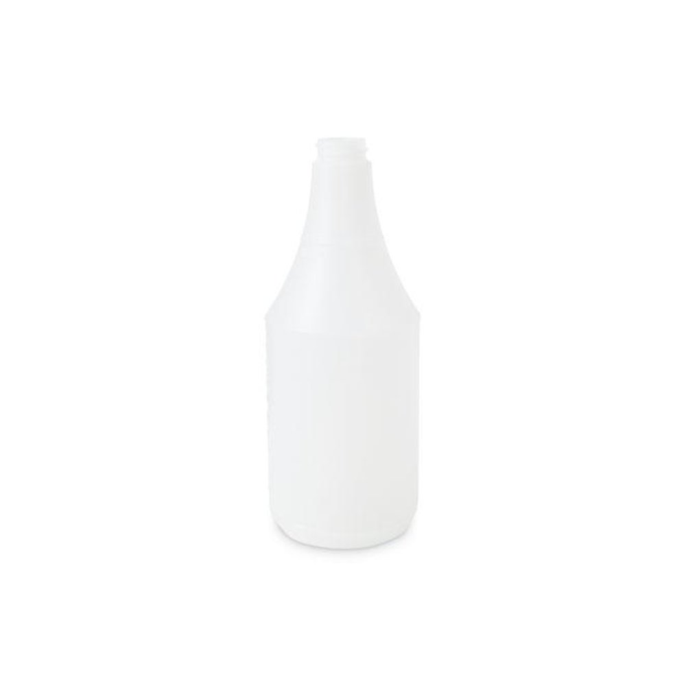 Embossed Plastic Spray Bottle, 24 oz, Clear, 24/Carton. Picture 1