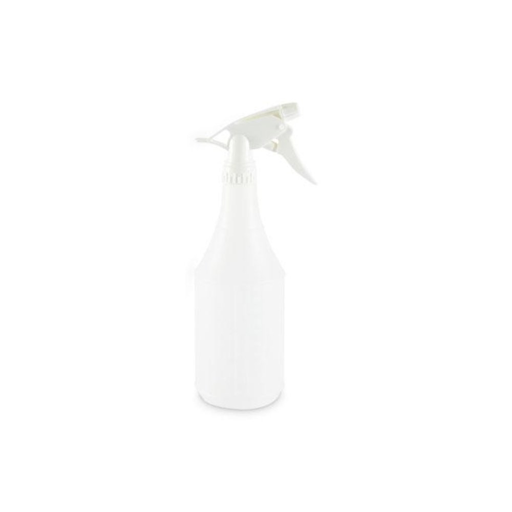 Embossed Plastic Spray Bottle, 24 oz, Clear, 24/Carton. Picture 4
