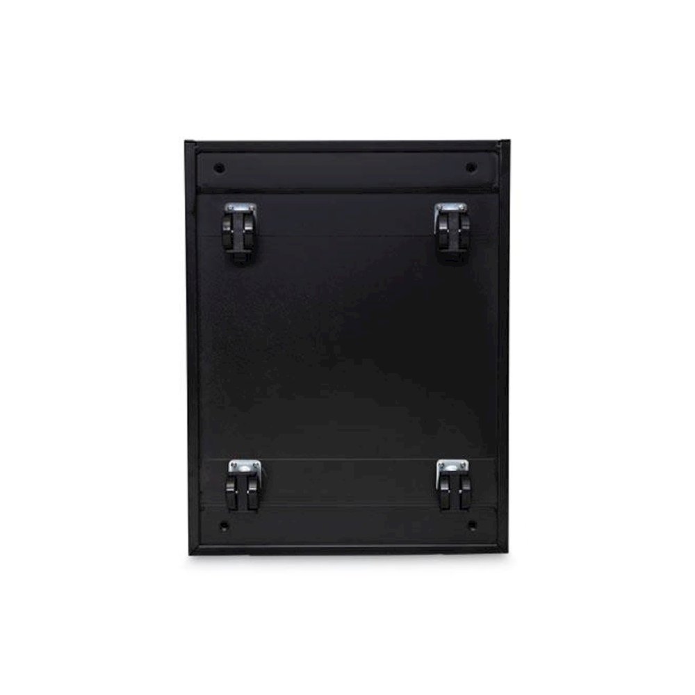 File Pedestal, Left or Right, 2-Drawers: Box/File, Legal/Letter, Black, 14.96" x 19.29" x 21.65". Picture 9