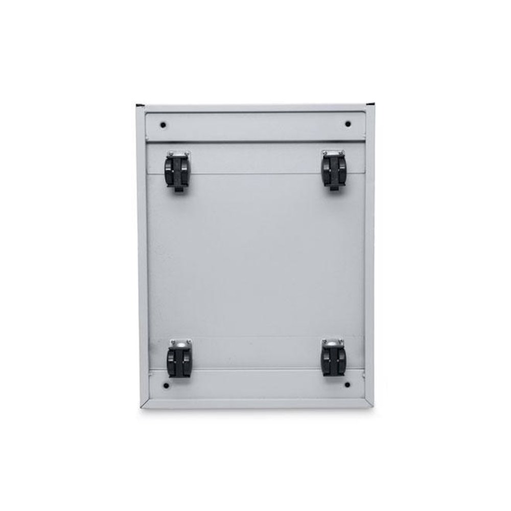 File Pedestal, Left or Right, 2-Drawers: Box/File, Legal/Letter, Light Gray, 14.96" x 19.29" x 21.65". Picture 9