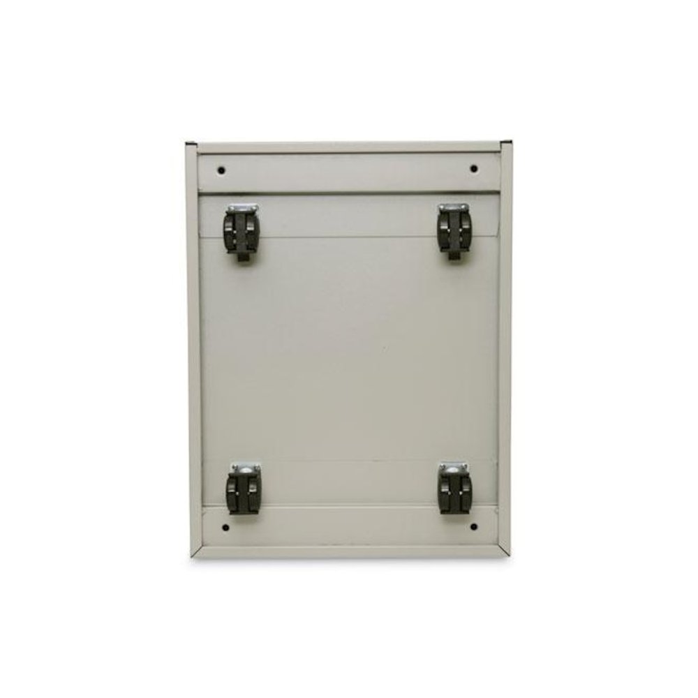 File Pedestal, Left or Right, 2-Drawers: Box/File, Legal/Letter, Putty, 14.96" x 19.29" x 21.65". Picture 9
