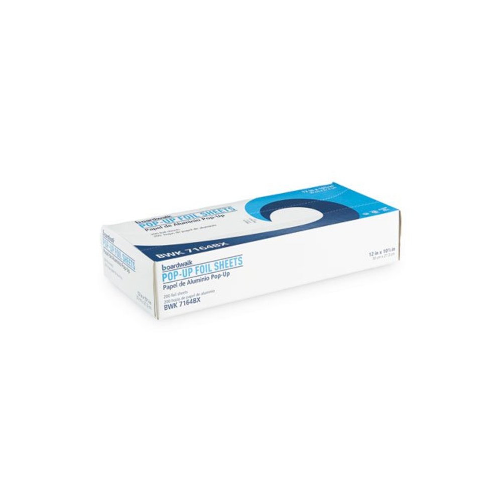 Standard Aluminum Foil Pop-Up Sheets, 63 Gauge, 12 x 10.75, 200/Box, 12 Boxes/Carton. Picture 2