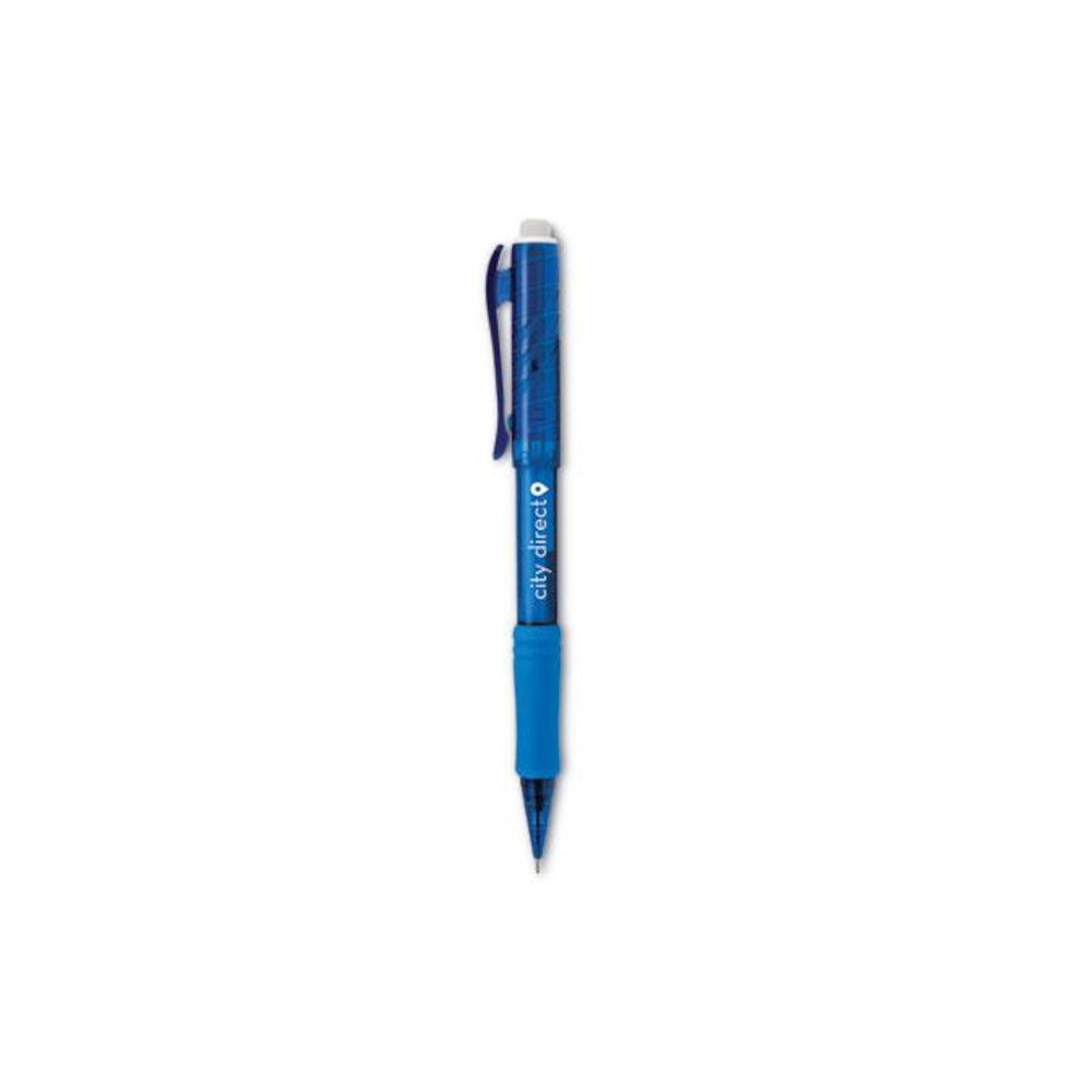 Twist-Erase EXPRESS Mechanical Pencil, 0.7 mm, HB (#2), Black Lead, Blue Barrel, Dozen. Picture 1