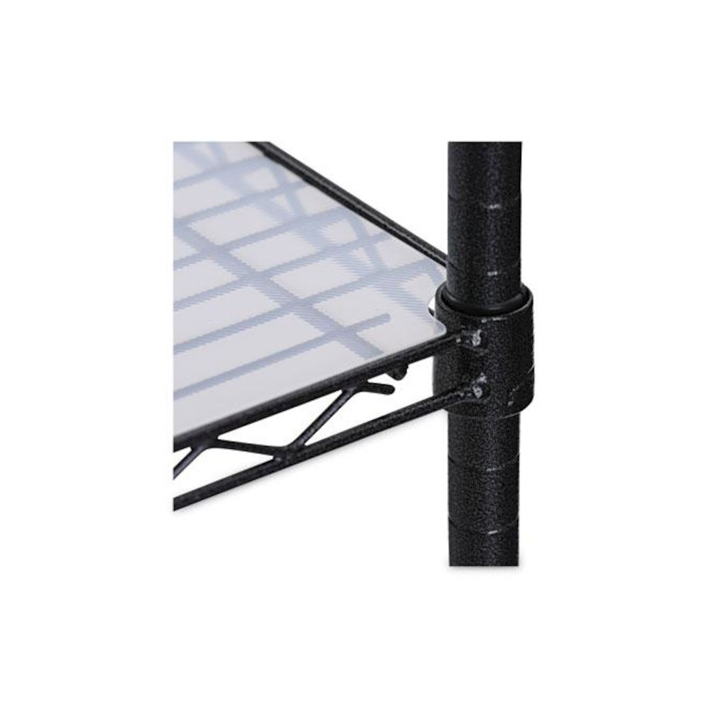 Shelf Liners For Wire Shelving, Clear Plastic, 36w x 18d, 4/Pack. Picture 3