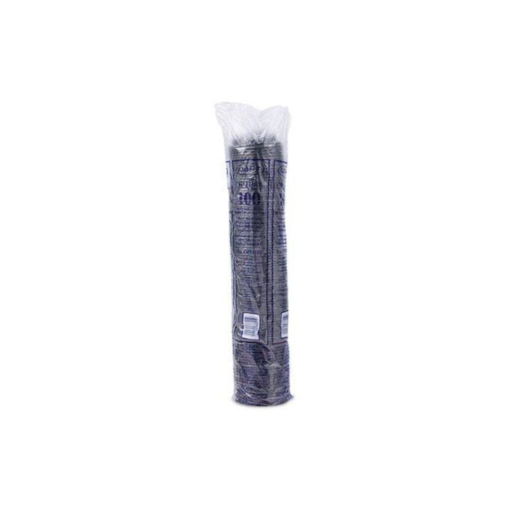 Optima Reclosable Lids for Hot Paper Cups, Fits 10 oz to 24 oz Hot Cups, Plastic, Black, 1,000/Carton. Picture 5