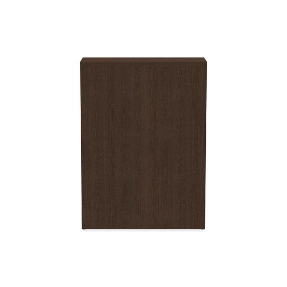 Alera Valencia Series Bookcase, Three-Shelf, 31.75w x 14d x 39.38h, Espresso. Picture 5