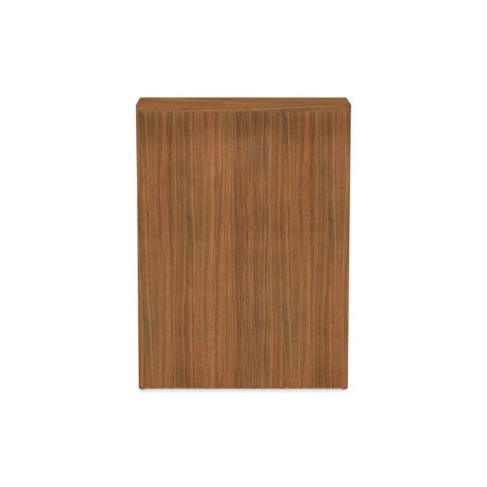 Alera Valencia Series Bookcase, Three-Shelf, 31.75w x 14d x 39.38h, Modern Walnut. Picture 5