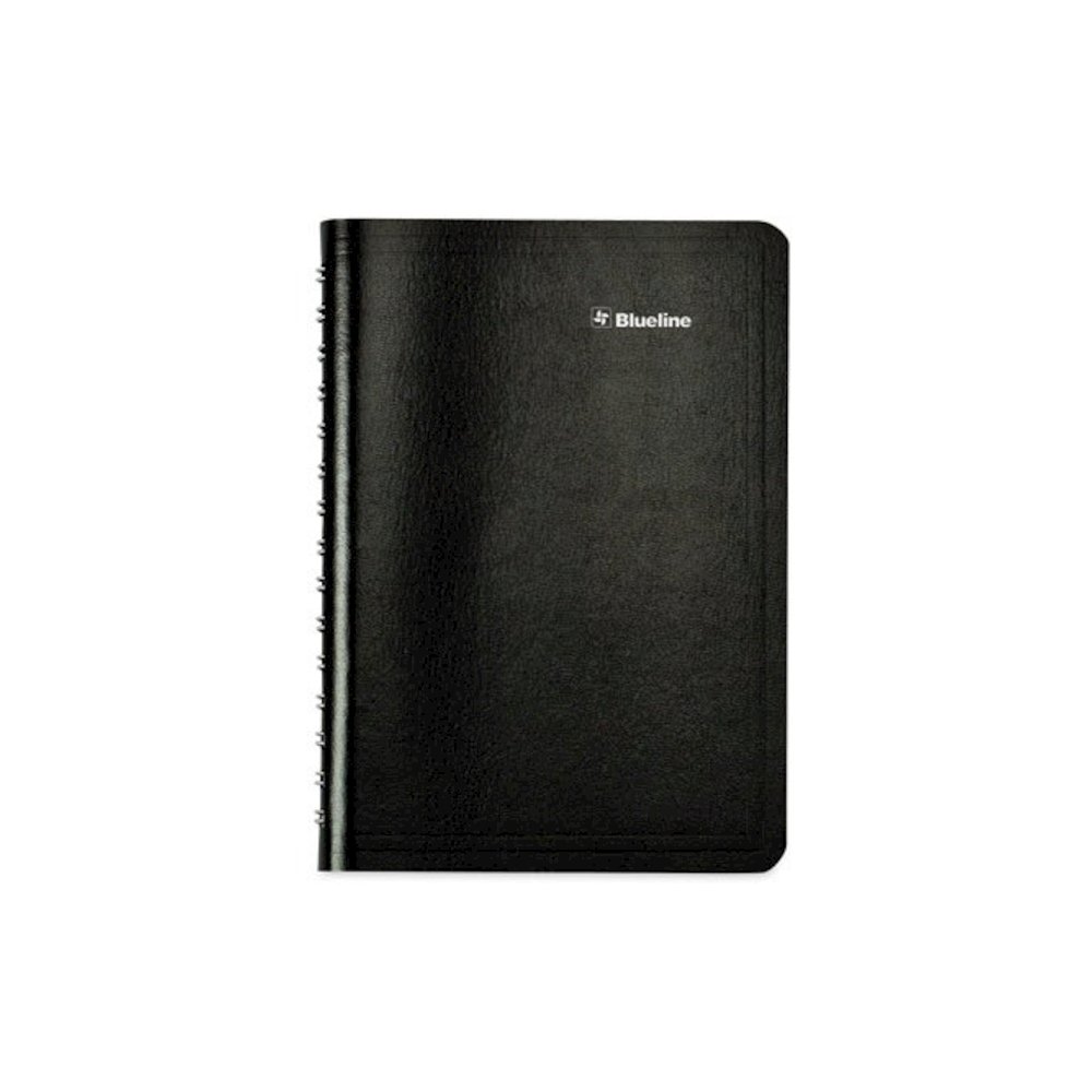 Academic Daily/Monthly Planner, 8 x 5, Black Cover, 12-Month (Aug to July): 2025 to 2026. Picture 3