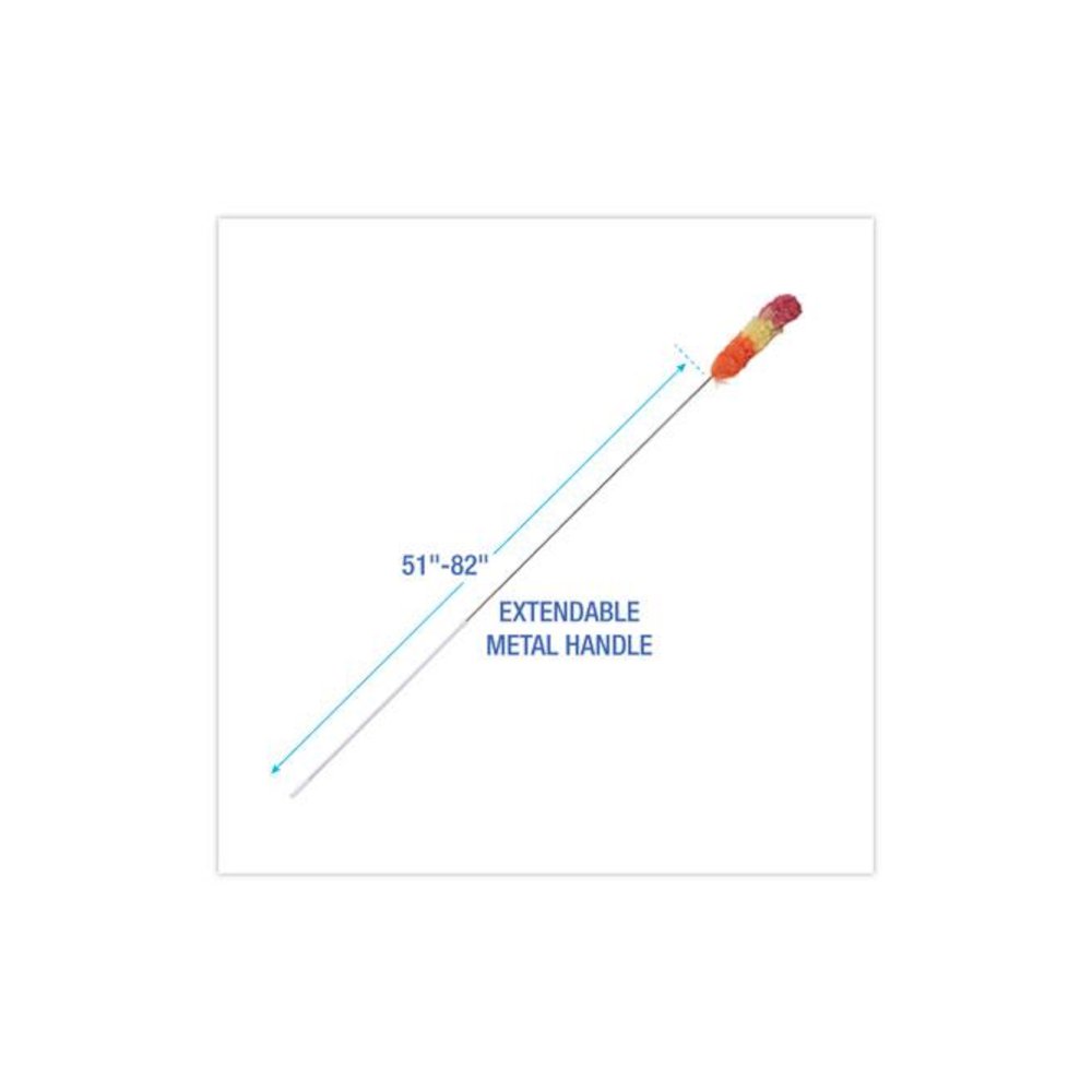 Polywool Duster, 51" to 82" Extendable Metal Handle. Picture 2