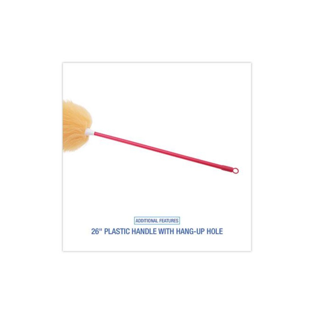 Lambswool Duster, 26" Plastic Handle. Picture 3