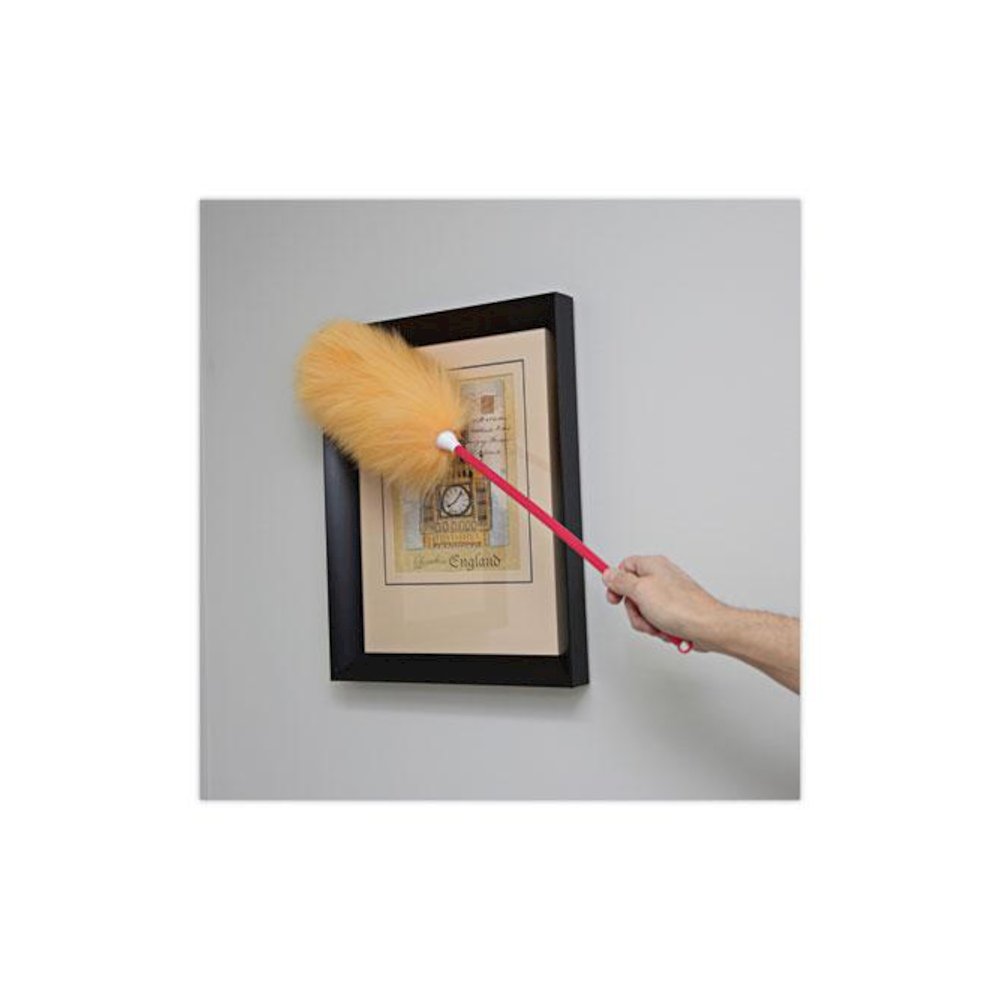 Lambswool Duster, 26" Plastic Handle. Picture 4