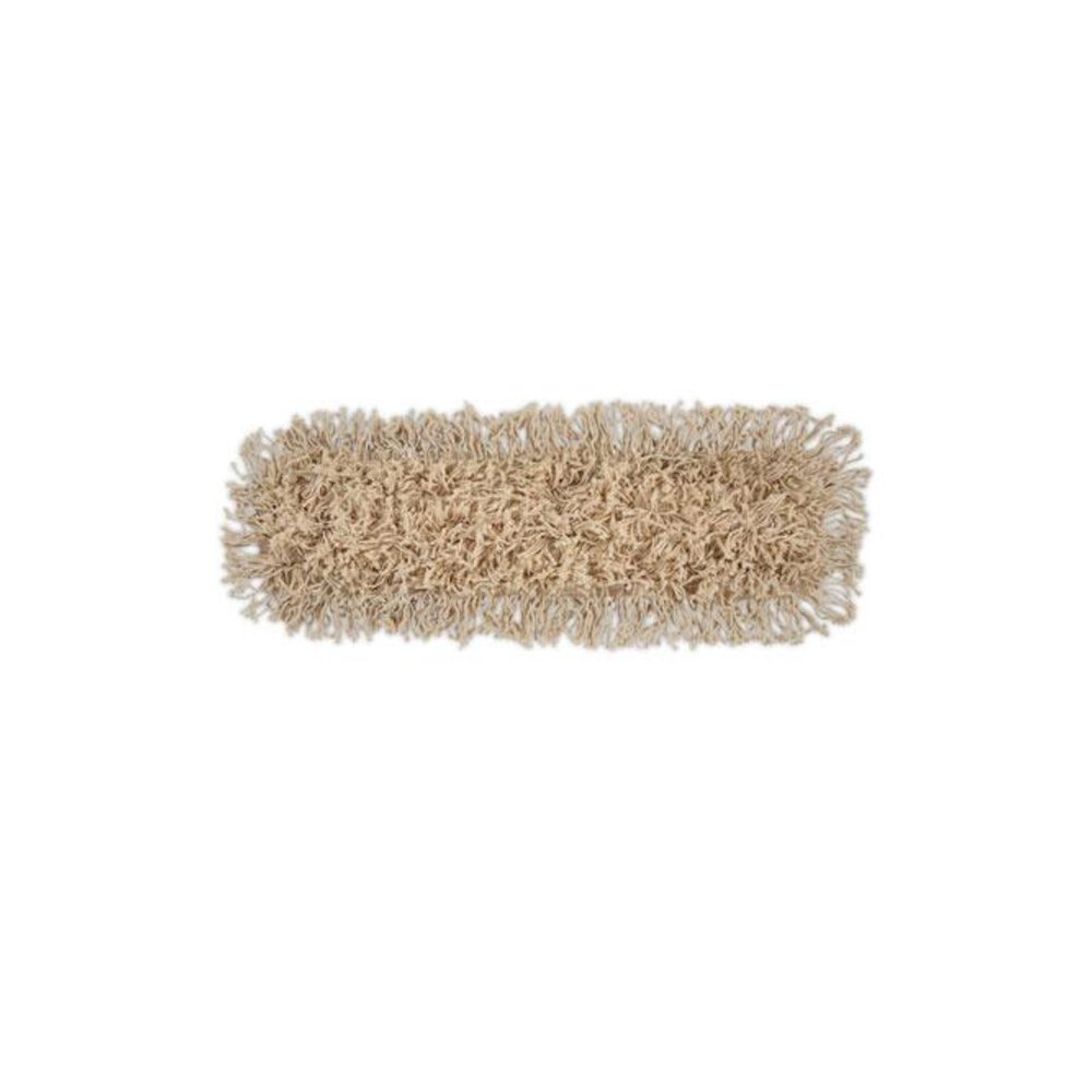 Industrial Dust Mop Head, Hygrade Cotton, 24 x 5, White. Picture 1
