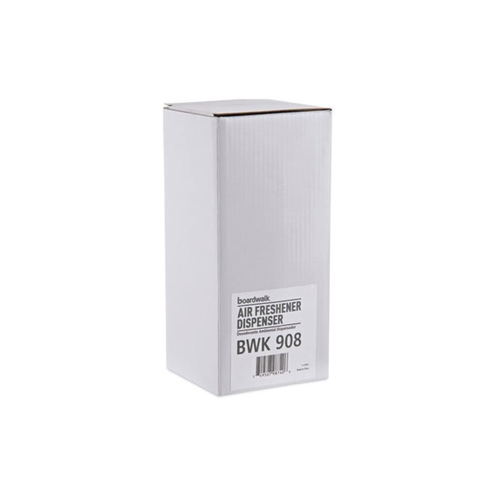 Classic Metered Air Freshener Dispenser, 4 x 3 x 9.5, White. Picture 8