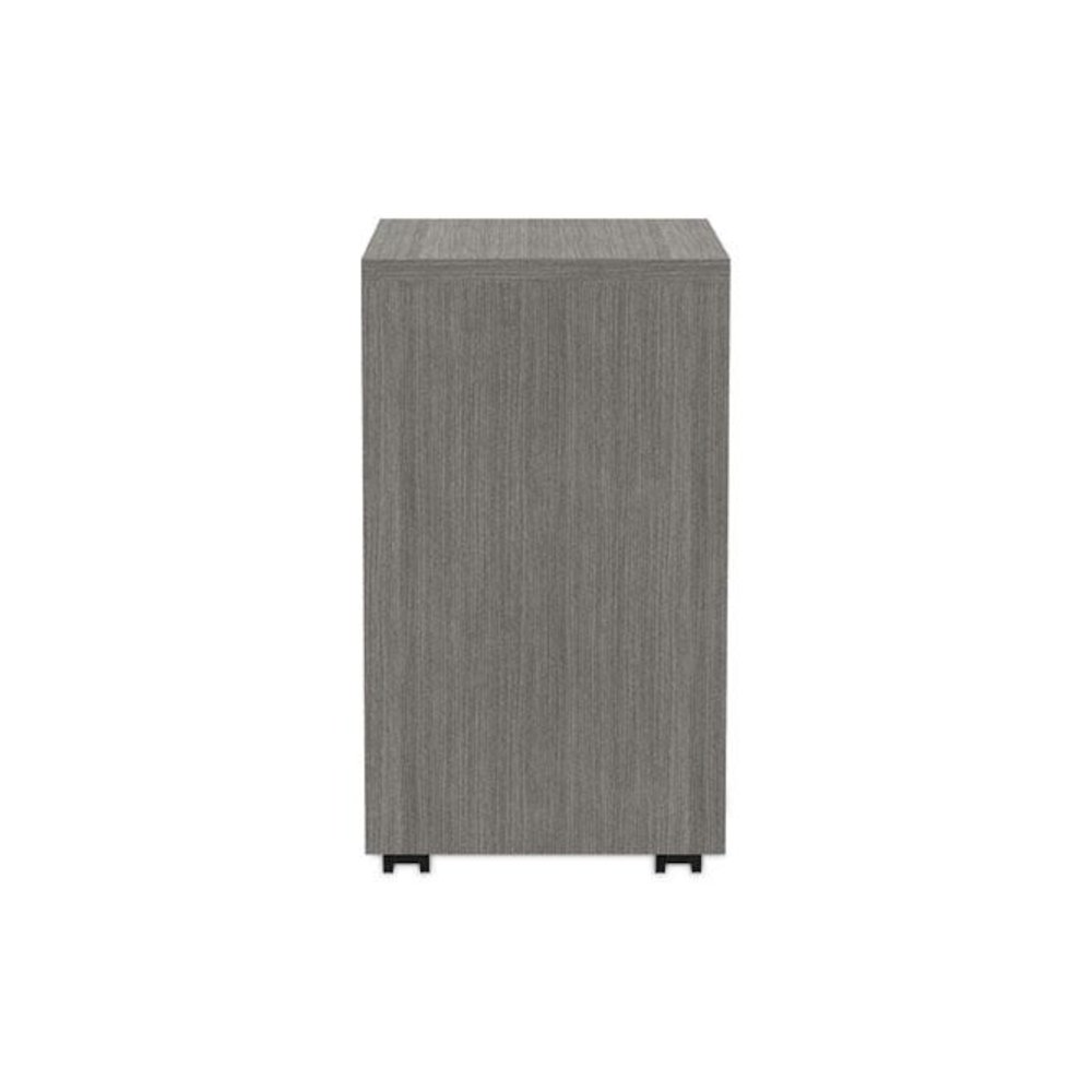 Alera Valencia Series Mobile Pedestal File, Left/Right, 3-Drawer: Box/Box/File, Legal/Letter, Gray, 15.88 x 20.5 x 28.39. Picture 4