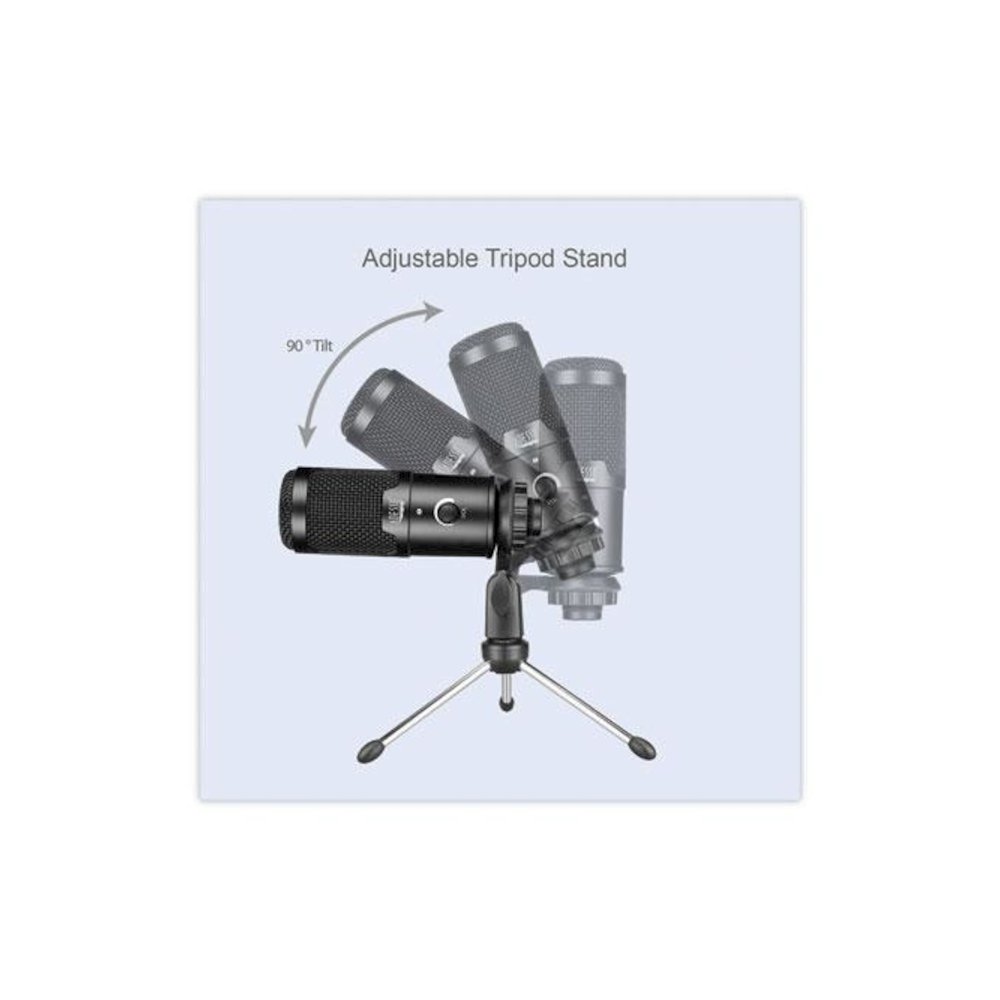 Xtream M4 Cardioid Condenser Recording Microphone, Black. Picture 6