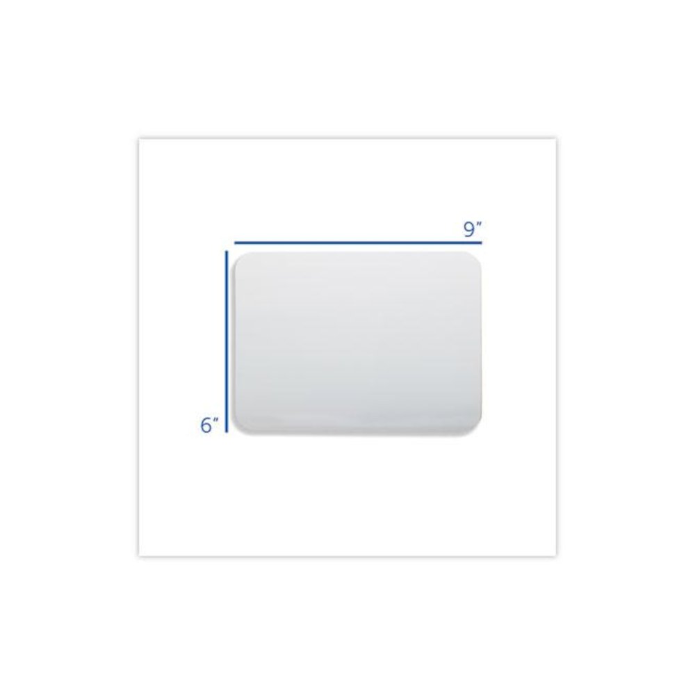 Dry Erase Board, 9" x 6", White Surface, 24/Pack. Picture 4