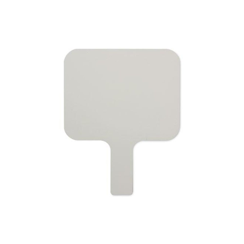 Dry Erase Paddle, 9.75" x 8", White Surface, 12/Pack. Picture 1