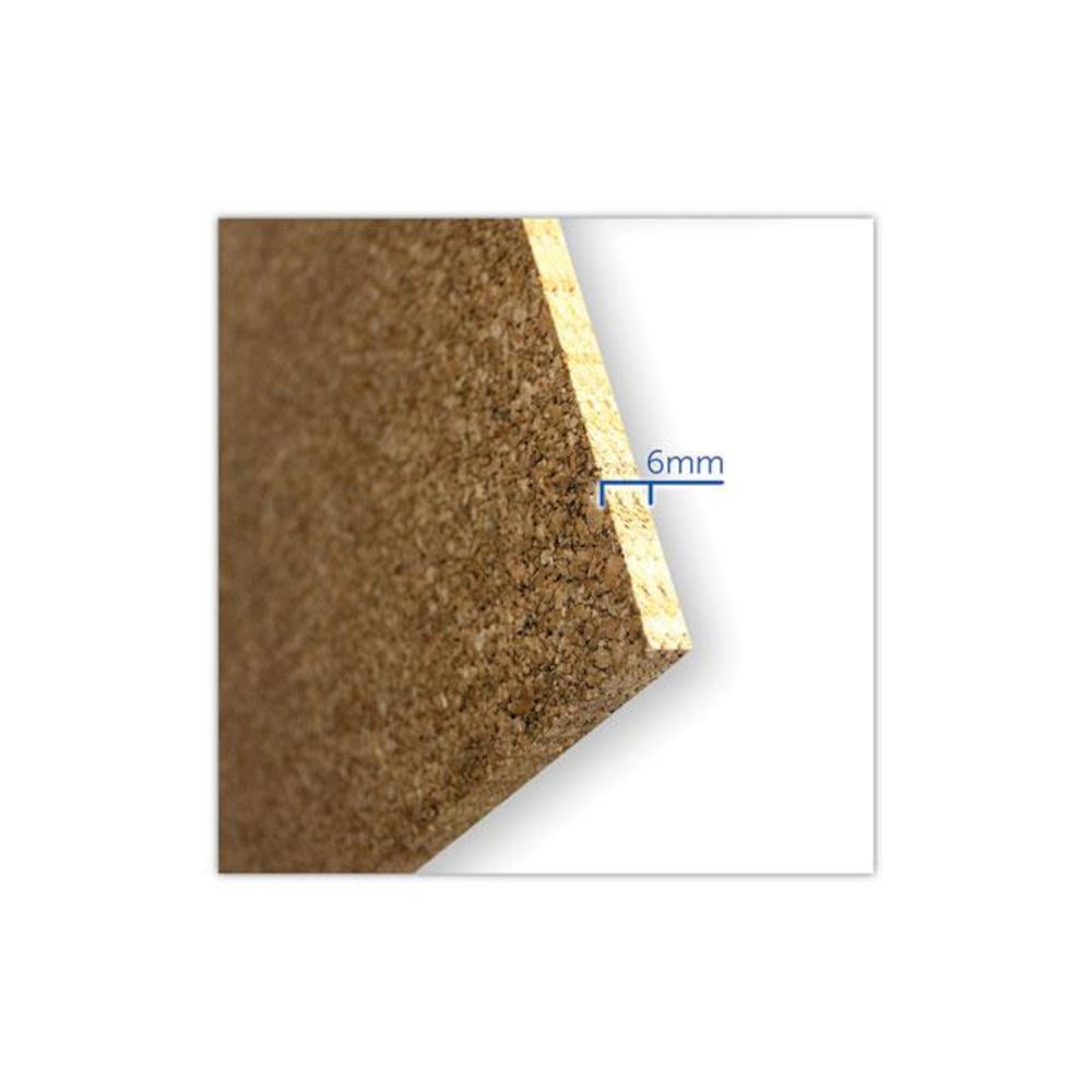Cork Roll, 48" x 0.24" x 96", Brown. Picture 4