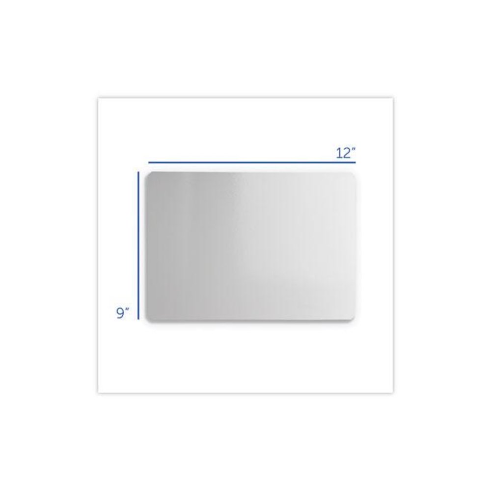 Dry Erase Board Set, 12" x 9", White Surface, 12/Pack. Picture 4