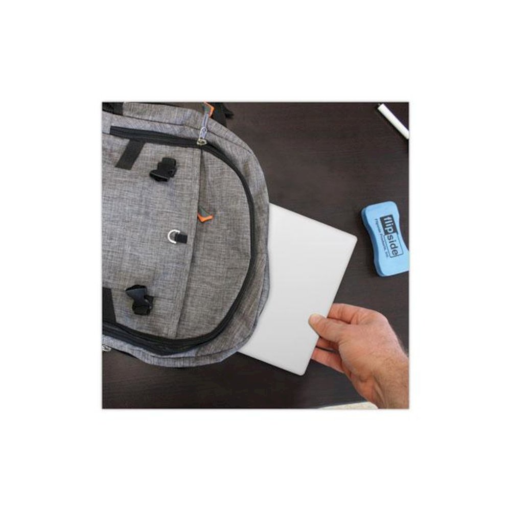 Dry Erase Board, 12" x 9.5", White Surface, 12/Pack. Picture 4