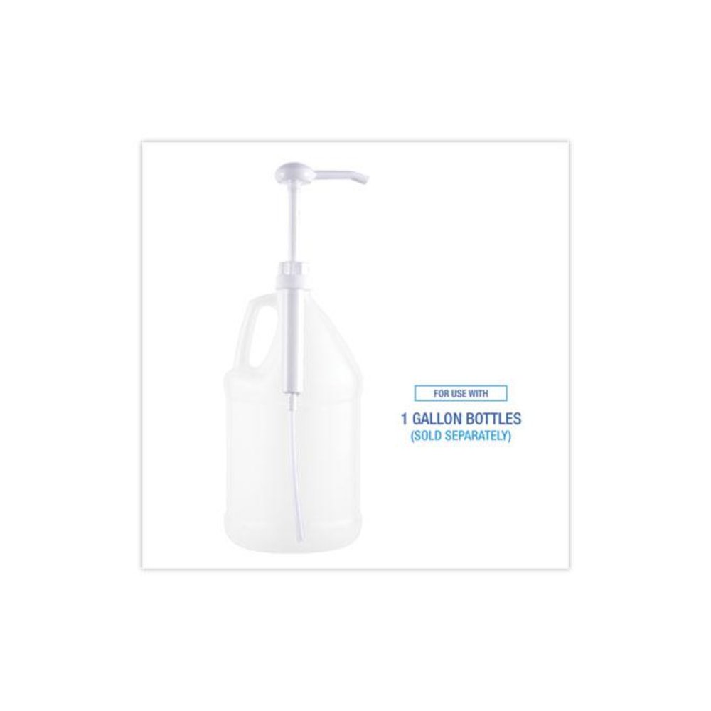 Siphon Pump for 1 gal Bottles, 1 oz Output, 12" Tube, Plastic, White, 12/Carton. Picture 5