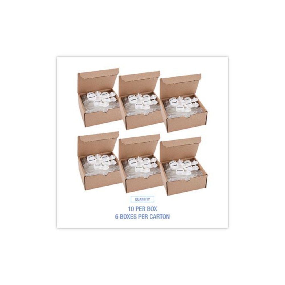 Curve Solid Air Freshener, Mango, Clear, 10/Box, 6 Boxes/Carton. Picture 5