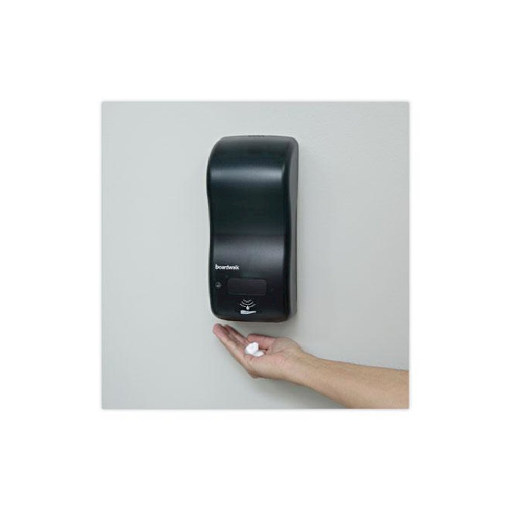 Bulk Fill Foam Soap Dispenser with Key Lock, 900 mL, 5.25 x 4 x 12, Black Pearl. Picture 4