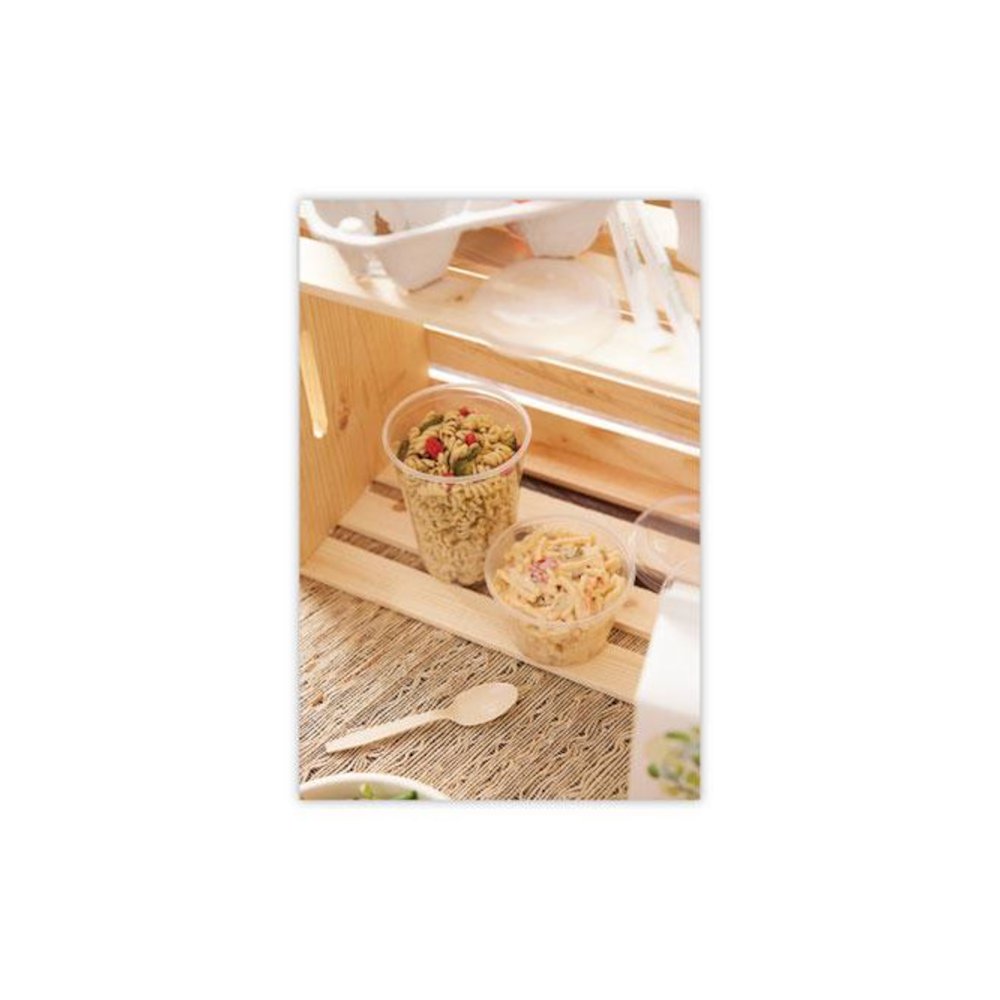 EarthChoice PSM Cutlery, Heavyweight Spoon, Plastic, Tan, 1,000/Carton. Picture 10