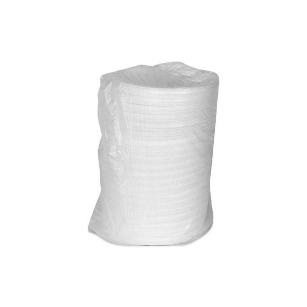 Placesetter Satin Non-Laminated Foam Dinnerware, Plate, 6" dia, White, 1,000/Carton. Picture 3