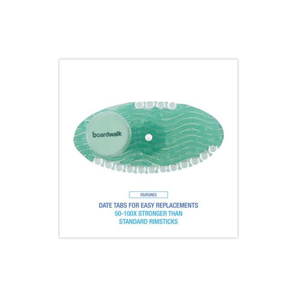 Curve Solid Air Freshener, Cucumber Melon, Green, 10/Box, 6 Boxes/Carton. Picture 3