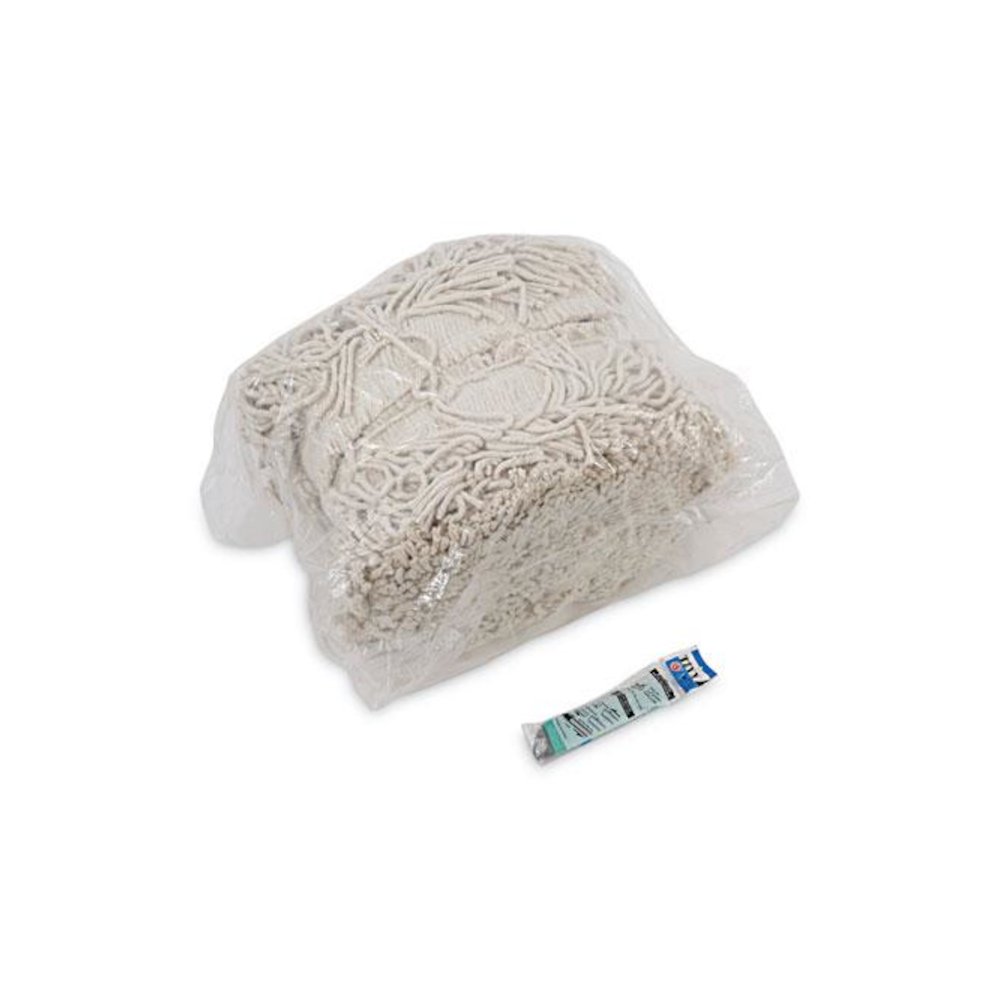 Flash Forty Disposable Dust Mop Heads, Cotton, 5", Natural. Picture 7