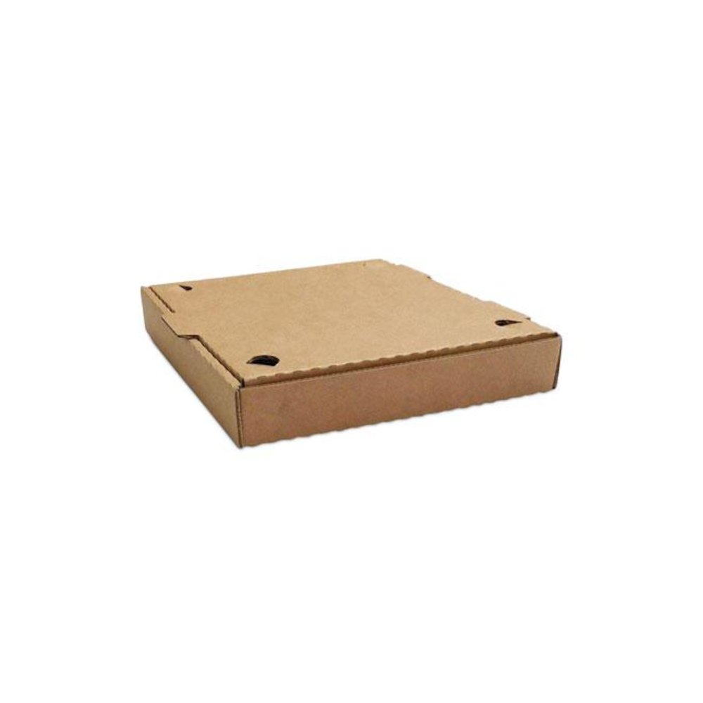 Pizza Boxes, 12 x 12 x 2, Brown, Paper, 50/Pack. Picture 3
