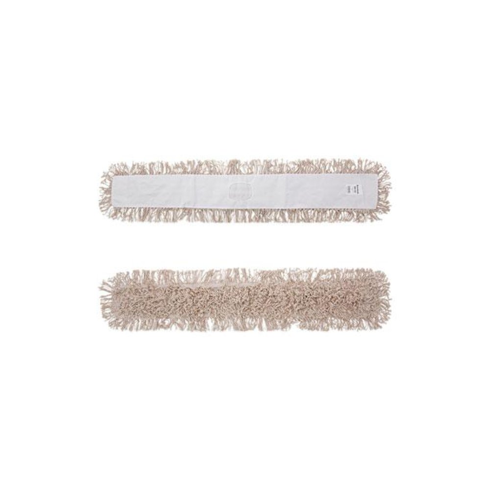 Industrial Dust Mop Head, Hygrade Cotton, 48 x 5, White. Picture 5