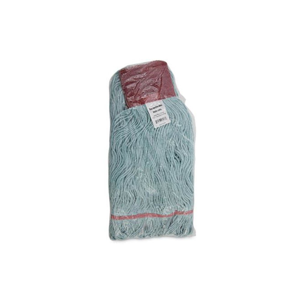 EchoMop with Looped-End Wet Head, Cotton/Rayon/Synthetic, Large, Blue, 12/Carton. Picture 7